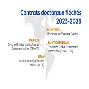 Contrats doctoraux fléchés IdA 2023-2026