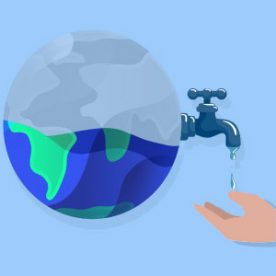 El agua, bien comun bajo presion