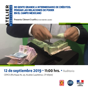 [12 septiembre] Atelier de recherche